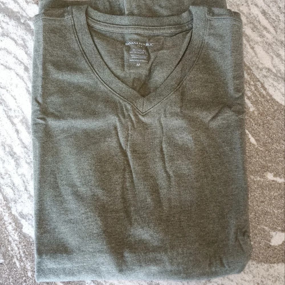 Banana Republic Men's Midweight Cotton T-Shirt New Size Large